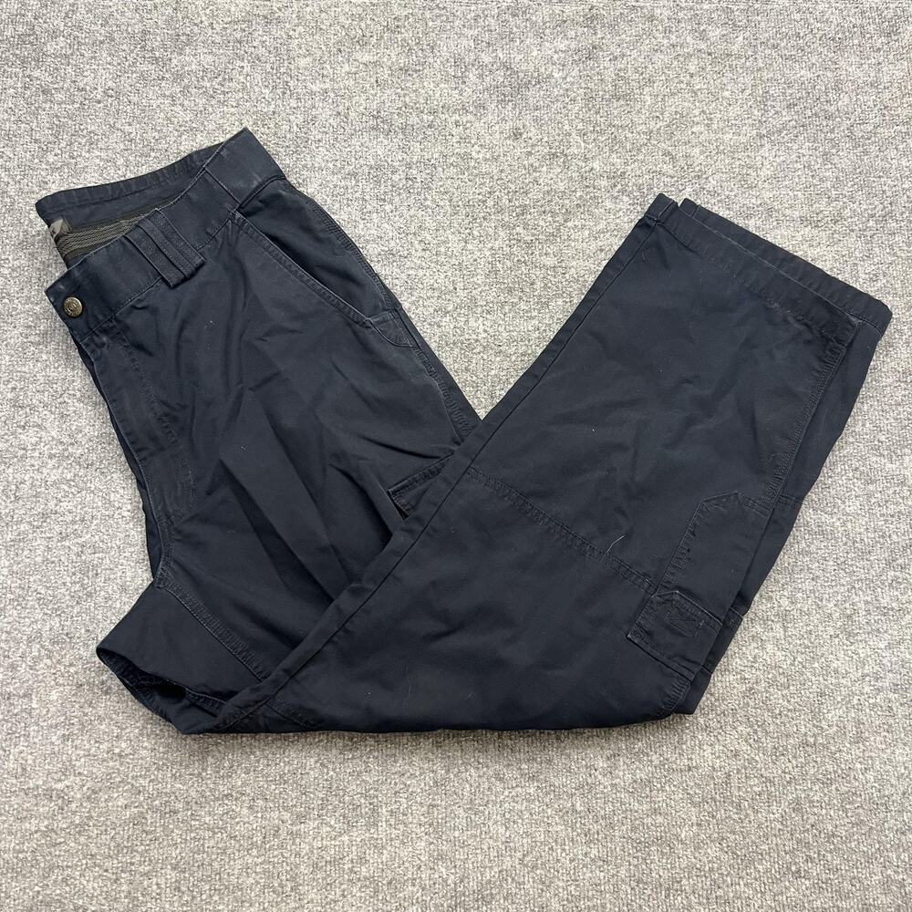 5.11 Tactical Cargo Pants Mens 36x30 Blue Ripstop Multi Pocket Work Utility